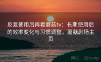 反复使用后再看蘑菇tv:长期使用后的效率变化与习惯调整,蘑菇剧场主页