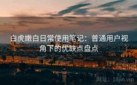 白虎嫩白日常使用笔记：普通用户视角下的优缺点盘点