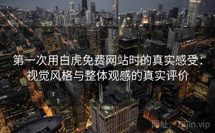 第一次用白虎免费网站时的真实感受：视觉风格与整体观感的真实评价