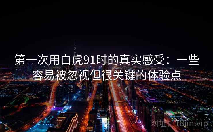 第一次用白虎91时的真实感受:一些容易被忽视但很关键的体验点 第一次用白虎91时的真实感受:一些容易被忽视但很关键的体验点