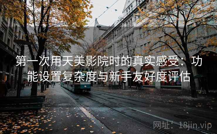 第一次用天美影院时的真实感受:功能设置复杂度与新手友好度评估 第一次用天美影院时的真实感受:功能设置复杂度与新手友好度评估